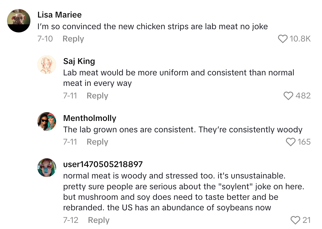 Screenshot 2025 07 29 at 9.57.45 PM McDonalds Customer Says Actually, Im Vegan Now After Discovering A Rotator Cuff In His Chicken Wrap