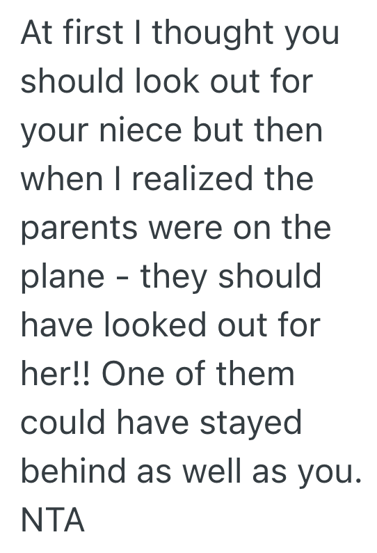 Screenshot 2025 07 30 at 1.42.20 AM Family Flies Home From A Wedding On Standby, But When One Person Doesnt Make It On The Flight, The Blame Game Begins