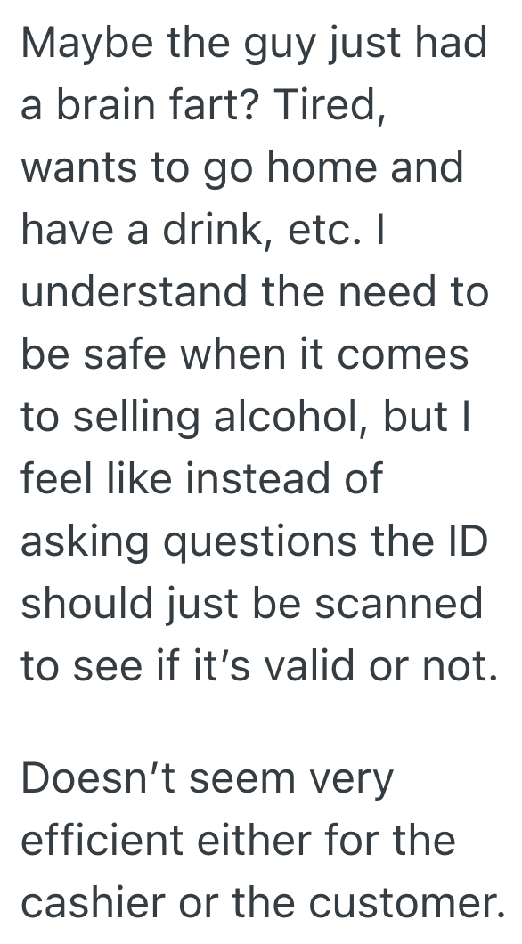 Screenshot 2025 07 30 at 6.34.39 PM Employees Have To Check The Customers ID In Order To Buy Alcohol At This Grocery Store, But One Customer Failed The Test