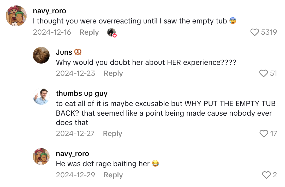 Screenshot 2025 07 30 at 7.21.11 AM Boyfriend Ate An Entire Container Of Cheese Spread In One Sitting And Then Put It Back In The Fridge. Now His Girlfriend Is Very Annoyed.