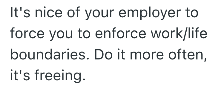 Screenshot 2025 07 30 at 7.43.40 PM Company Doesnt Let An Employee Work From Home, But Then Calls Them On Their Personal Phone. So They Tell The Company That Theyll See Them On Monday.