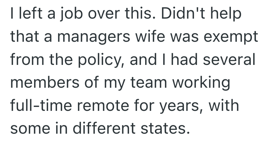 Screenshot 2025 07 30 at 7.45.35 PM Company Doesnt Let An Employee Work From Home, But Then Calls Them On Their Personal Phone. So They Tell The Company That Theyll See Them On Monday.
