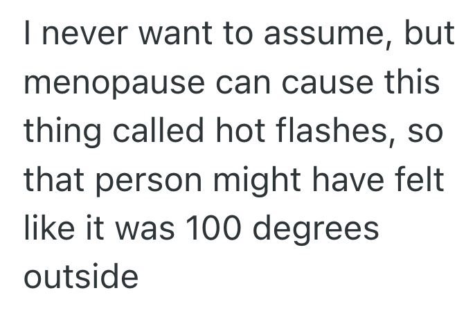 Screenshot 2025 07 30 at 8.18.16 AM Store Doors Open And Frigid Air Blasts An Employee, But A Customer Comments That It Feels Nice
