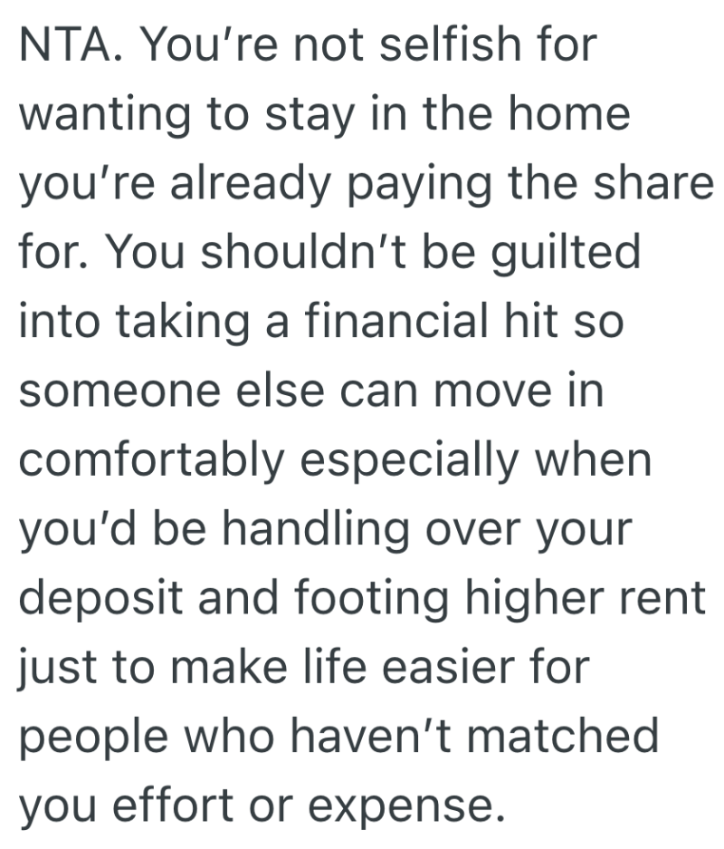 Screenshot 2025 07 30 at 8.39.06 AM e1753879303224 His Roommates Want Him To Move Out Of His Own Apartment To Help A Friend, But He’d Have To Pay More To Do It