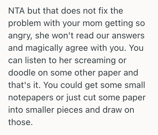 Screenshot 2025 07 30 at 9.12.28 AM Teenage Boy Loves Doodling In His Notebook, But His Mom Thinks Its Immature And Messy
