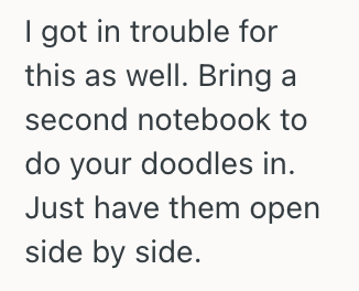 Screenshot 2025 07 30 at 9.13.24 AM Teenage Boy Loves Doodling In His Notebook, But His Mom Thinks Its Immature And Messy