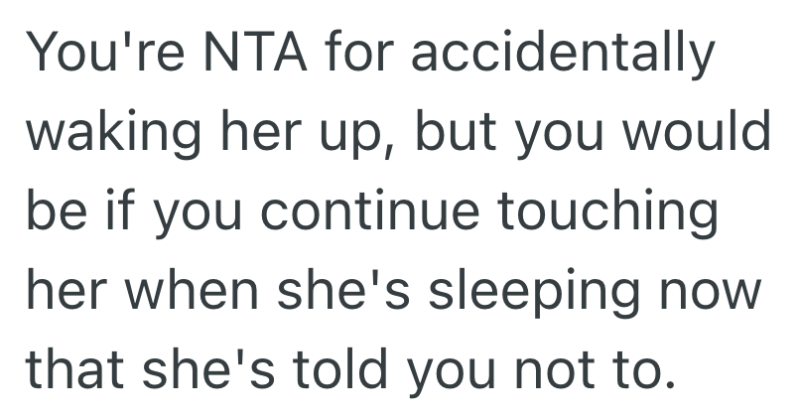 Screenshot 2025 07 31 at 1.36.27 PM e1753983830402 He Reached Over To Cuddle His Sleeping Girlfriend, But She Woke Up And Told Him To Never Do That Again