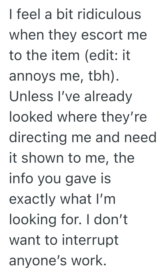 Screenshot 2025 07 31 at 12.36.36 AM Employee Helps Customer Find What Hes Looking For, But Another Customer Thought That Was Bad Service