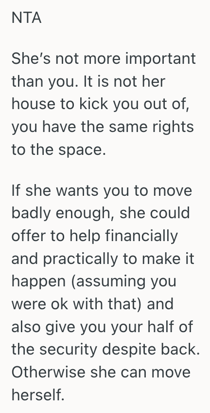 Screenshot 2025 07 31 at 2.30.41 PM 1 Her Roommate Wanted To Take The Next Step And Live Alone With Her Boyfriend, But She Refused To Be Forced To Move Out