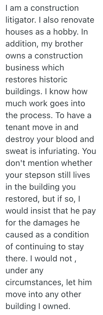 Screenshot 2025 07 31 at 7.28.54 AM Her Stepson Wants to Live Rent Free In A House She Owns, But After He Destroyed An Apartment, She Wont Allow It