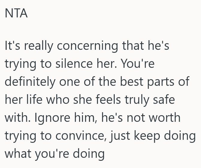 Screenshot 2 6c281f She Wanted To Help Out Her Younger Sister, And Suggested Maybe Going To Therapy, But Dad Is Not Ok With Any of It