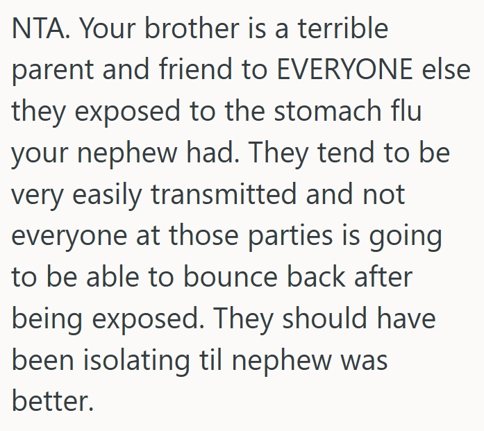 Screenshot 2 ab674c Her Family Gatherings Keep Ending In A Lot Of Sickness, So Shes Thinking Of Calling It Quits