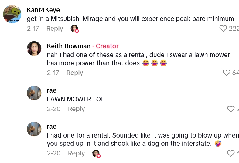 Screenshot 2 e22ed4 Car Rental Customer Got A Base Model Toyota And He Literally Cannot Believe That A Car This Basic Actually Exists