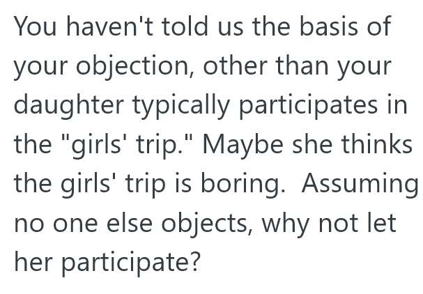 Screenshot 3 25fbfe Daughter Wants To Ditch The Girls Trip And Go With The Boys Instead, But Mom Says Thats A No Go