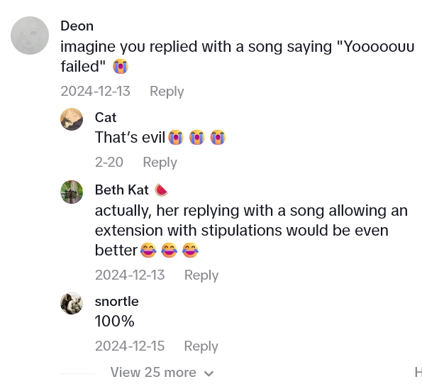 Screenshot 3 30edd7 She Had A Student Ask For An Extension On A Paper, But The Method Was The Weirdest Shed Encountered So Far