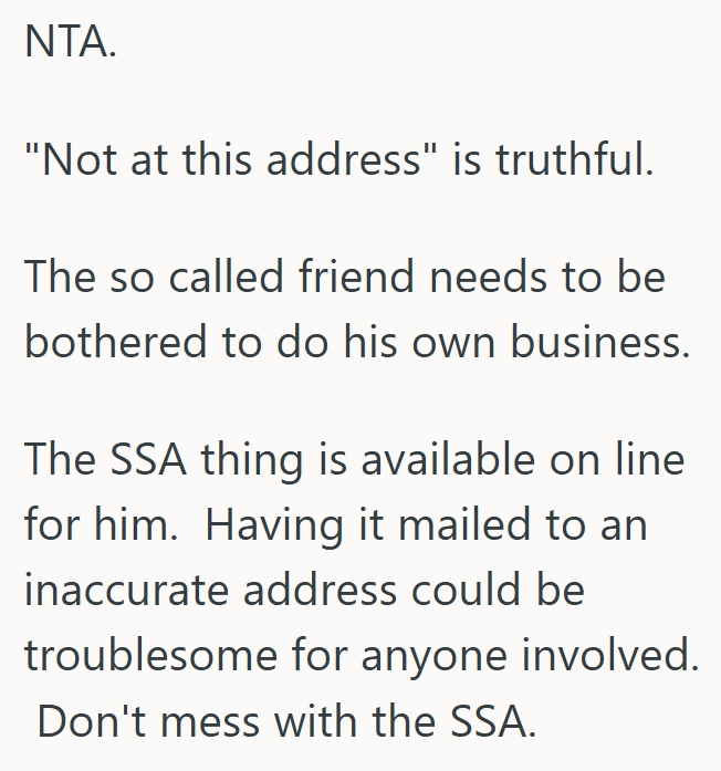 Screenshot 3 9e68b5 Her Husbands Friend Uses Their Mailbox For All His Mail, And While She Doesnt Understand Why, Shes Had Enough Of It