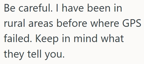 Screenshot 3 be1ae0 His Visits To His In Laws Are Generally Fantastic, But That They Take Great Offense To Being Shown Up By A GPS