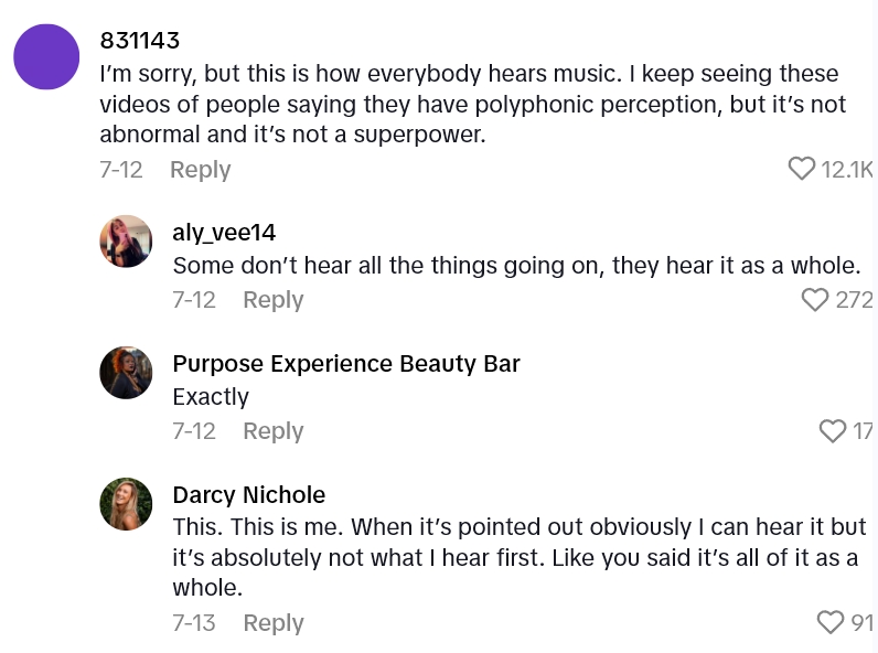 Screenshot 4 2a9224 She Gave A Demonstration Of Her Polyphonic Perception, But the Internet Isnt Entirely Convinced