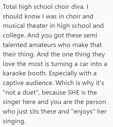 Screenshot 4 820886 Her Girlfriend Is A Very Talented Singer, But She Needs A Break From The Tunes, Especially In The Car