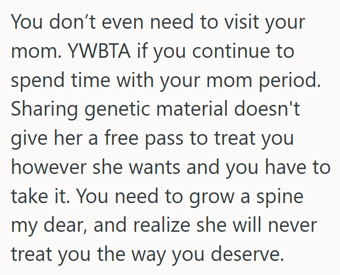 Screenshot 4 bd2d64 Her Family Gatherings Keep Ending In A Lot Of Sickness, So Shes Thinking Of Calling It Quits