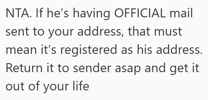 Screenshot 4 f39d4b Her Husbands Friend Uses Their Mailbox For All His Mail, And While She Doesnt Understand Why, Shes Had Enough Of It