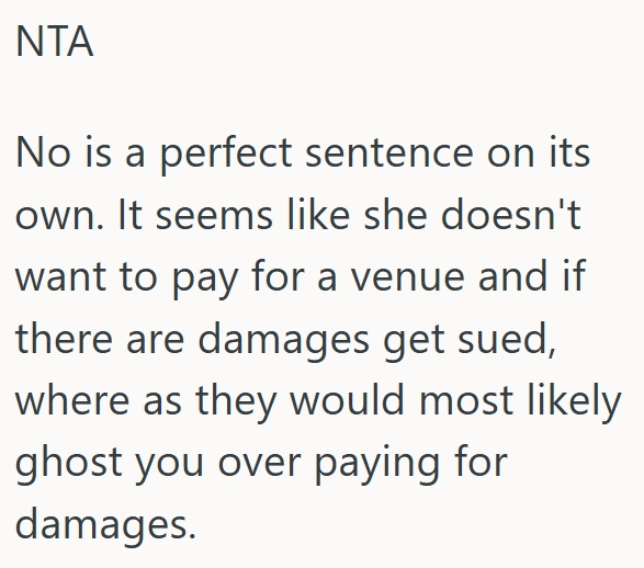 Screenshot 5 7bd2e7 Shes Got The Best Place To Throw The Big Party, But Her Refusal To Do So Is Getting Her Labeled Unsupportive