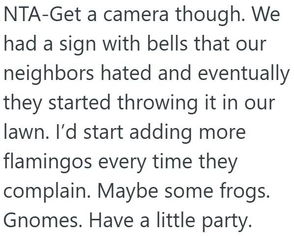 Screenshot 6 Her Yard Flamingos Make Her Happy, But After Her Neighbor Posted Them On Facebook, Other People Agreed She Should Take Them Down