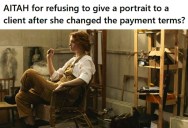 She Drew A Portrait For A Friend Of A Friend, But When She Kept Asking For A Bigger Discount, She Took Her Artwork Back