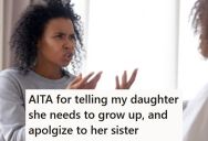 Her Eldest Daughter Still Wasn’t Over Her Father’s Demise, And Refused To Let Her Younger Daughter See Her Stepdad As A Father Figure