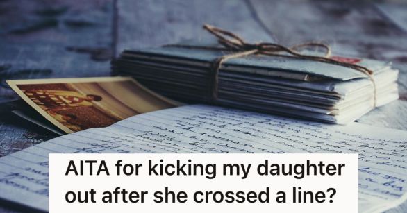 A stack of letters on top of an opened one