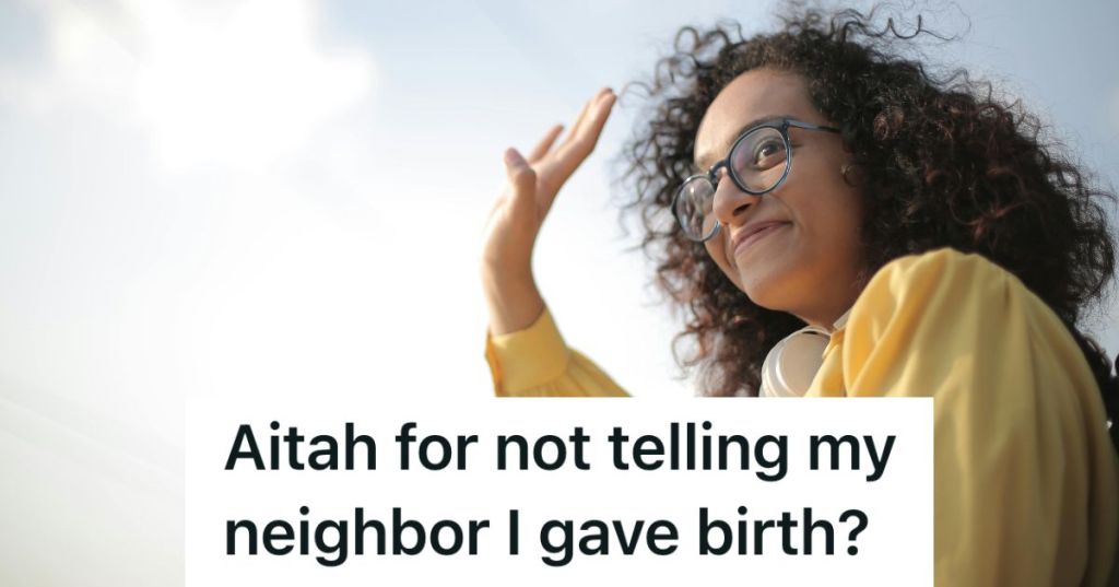 Woman waving outside