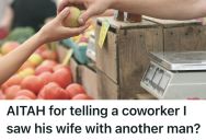 She Saw A Married Woman At The Farmer’s Market With A Man Who Wasn’t Her Husband, So She Texted The Woman’s Husband To Let Him Know