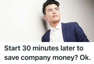 Boss Expected Employees To Do Some Unpaid Work, So They Shut Down Machines Until They Got Their Money