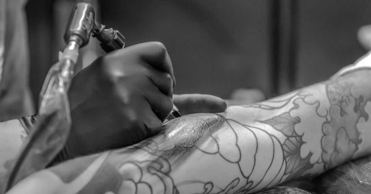 A modern tattoo process