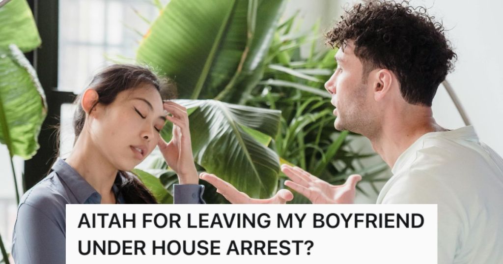 Man and woman arguing