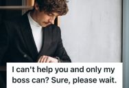 Man Was Dismissed By A Rude Customer, So He Let Him Wait For An Answer He Could’ve Had In Seconds