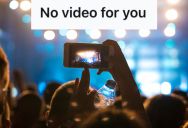 An Inconsiderate Person Blocked His View, So He Quietly Took Matters Into His Own Hands