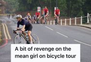 Mean Cyclist Was Ridiculing Others’ Weight, So Another Cyclist Added Extra Grease To Her Bicycle To Humble Her