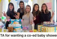 Woman Didn’t Want An All-Female Baby Shower, So She Told Her Husband There’ll Be No Shower At All Unless It’s A Co-Ed Celebration