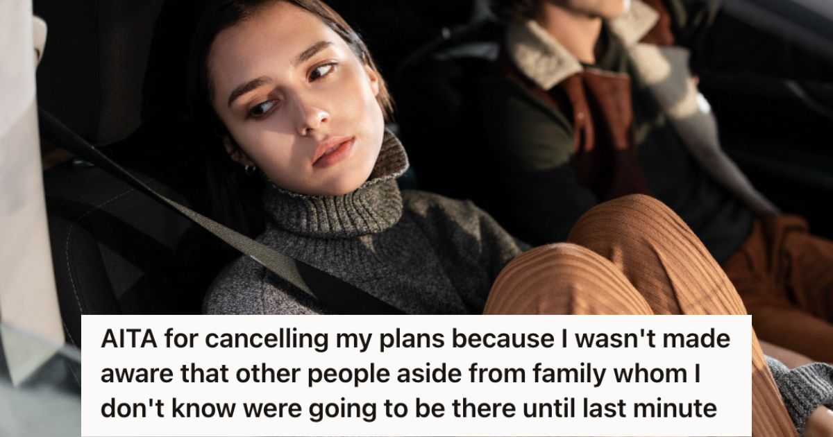 Woman feeling sad and quiet while riding in a car