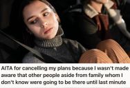 Woman Was Looking Forward To A Relaxing Weekend With Her Dad And Uncle, But She Felt Blindsided When Her Dad Dropped A Last-Minute Update