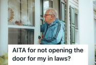 Her In-Laws Showed Up Unannounced While Her Baby Was Sleeping In Her Arms, So She Didn’t Get Up To Open The Door For Them