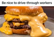 Rude Customers Placed Their Order And Demanded “Extra Sauce” On Their Burgers, So An Employee Came Up With A Messy Way To Honor Their Request
