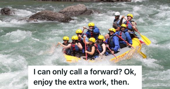 People rafting in the river