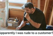 Employee Was Taking His Lunch Break When A Customer Entered The Break Room, But When He Told Her To Leave, She Got Mad At Him