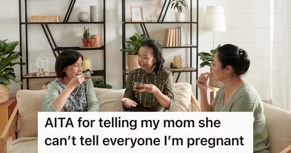 Three women chatting on the living room while having coffee