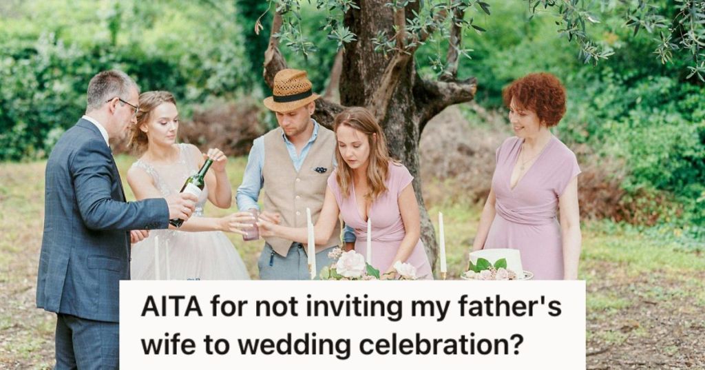 Simple backyard wedding celebration with family and friends