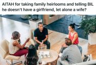 Her Husband’s Grandparents Gave Her A Family Heirloom, But Her Brother-in-Law Questioned This Decision, Saying She Isn’t A “Real” Family Member
