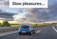An Impatient Driver Was Tailgating Him On A Quiet Morning, So This Man Gave Them More Reasons To Honk