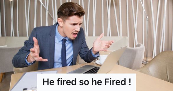 Man upset while talking to someone on his laptop